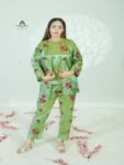 Raw-Silk-Open-Shirt-Green-Img-4-scaled